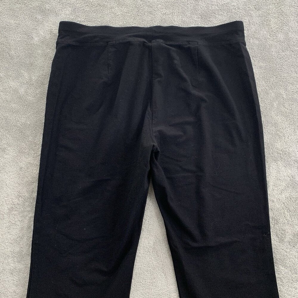 Eileen Fisher Pants Women Small Pull On Straight Leg Ponte Knit Viscose Blend - Picture 11 of 11